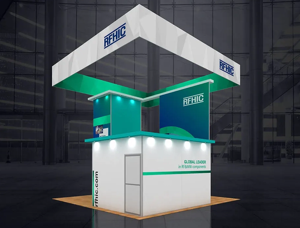 Creative 20 x 20 trade show booth ideas